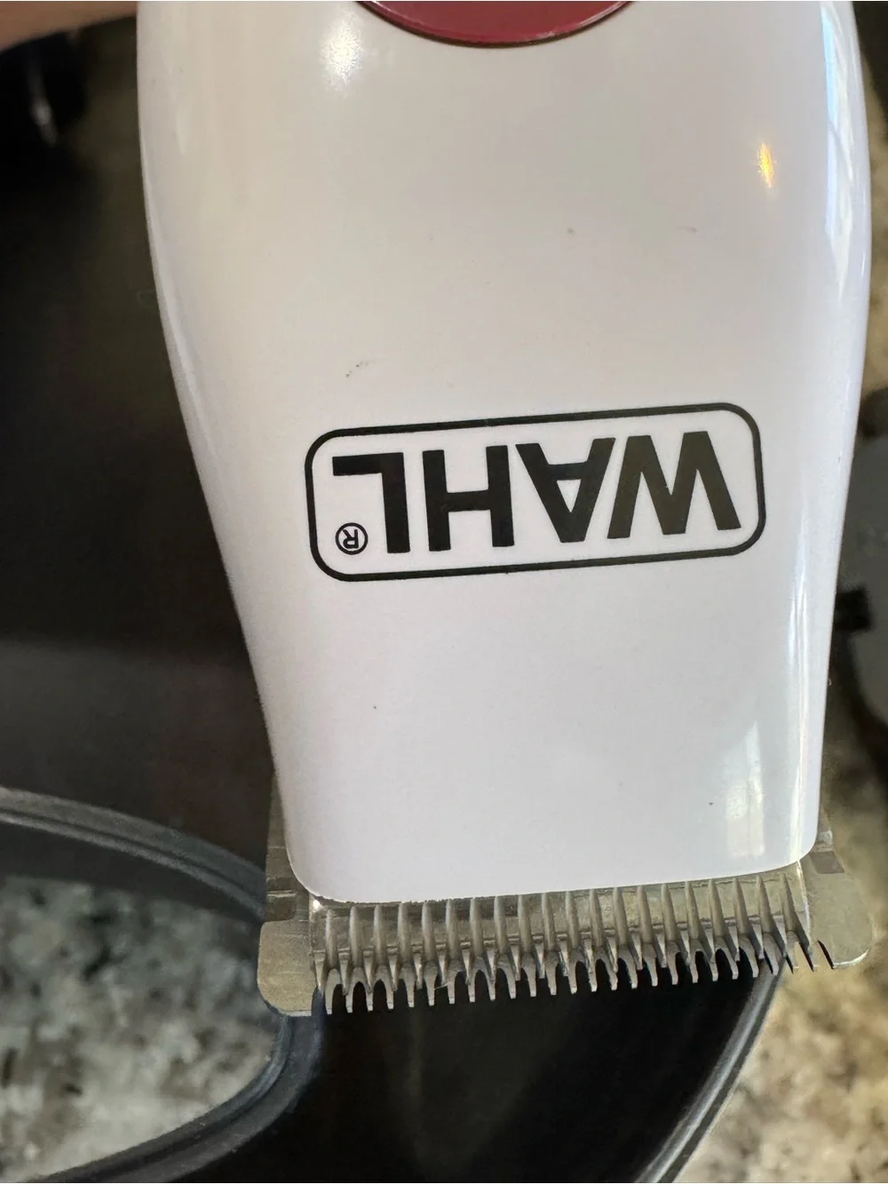 Wahl Men’s Hair Clippers & Trimmers in Red and White with Attachments